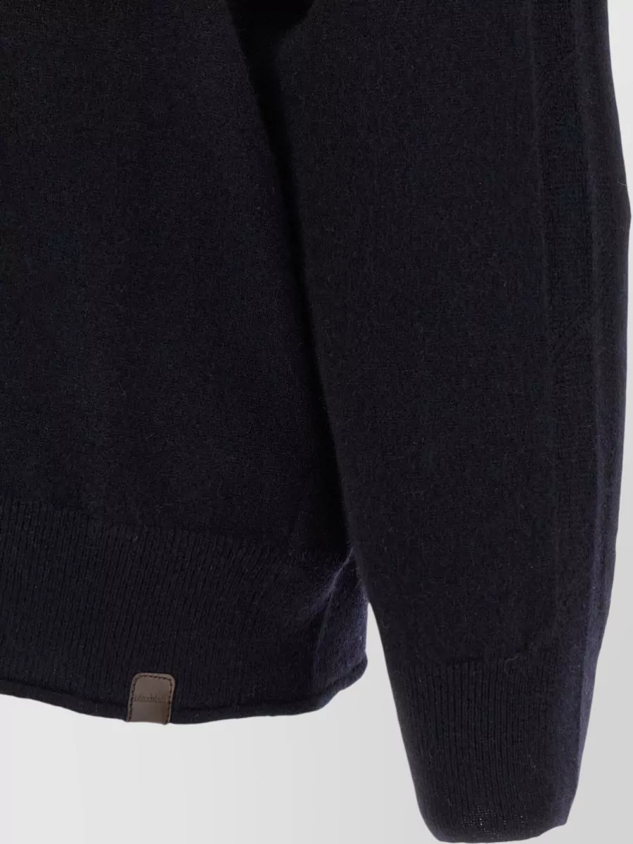 Max Mara Cashmere Hooded Zip-Up Cardigan