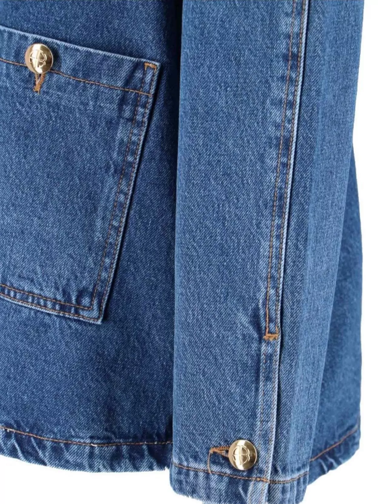 Anine Bing Relaxed Fit Jacket Patch Pockets