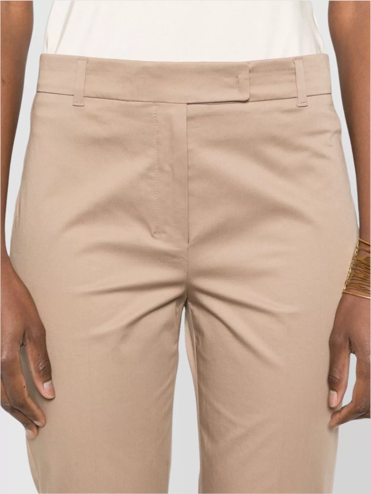S Max Mara Relaxed Fit Trousers Featuring Pockets