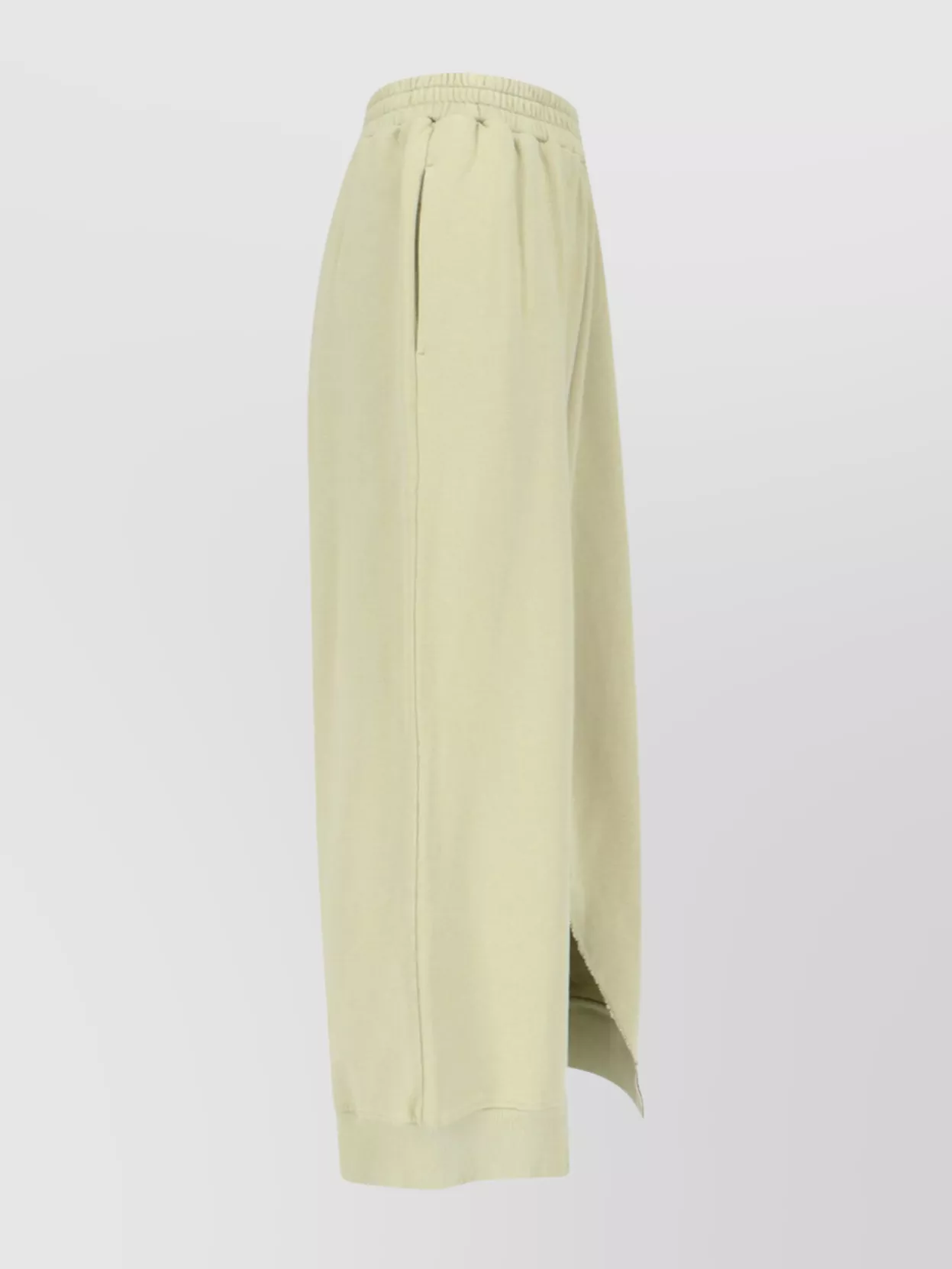 Mm6 Maison Margiela Straight Leg Trousers Elastic Waistband