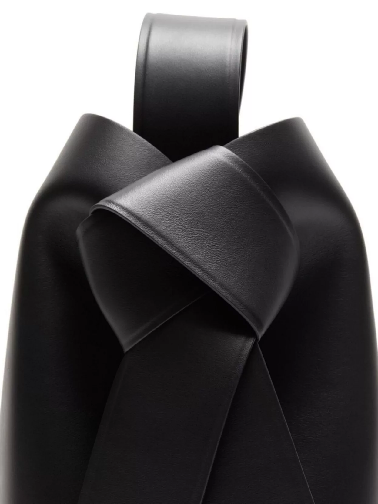 Acne Studios Tote Bag With Single Handle And Knot