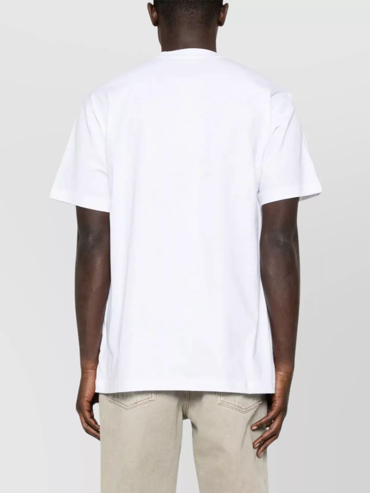 Moschino Crew Neck Teddy Bear Graphic Print T-Shirt