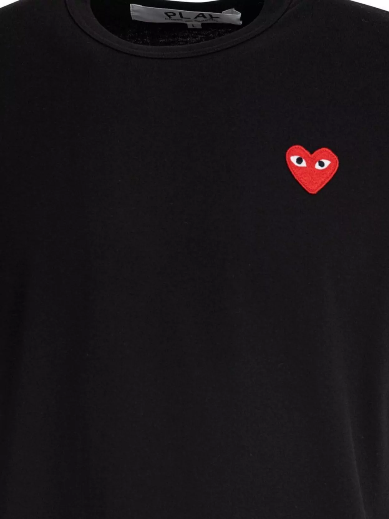 Comme Des Garçons Play Crew Neck Short Sleeve T-Shirts