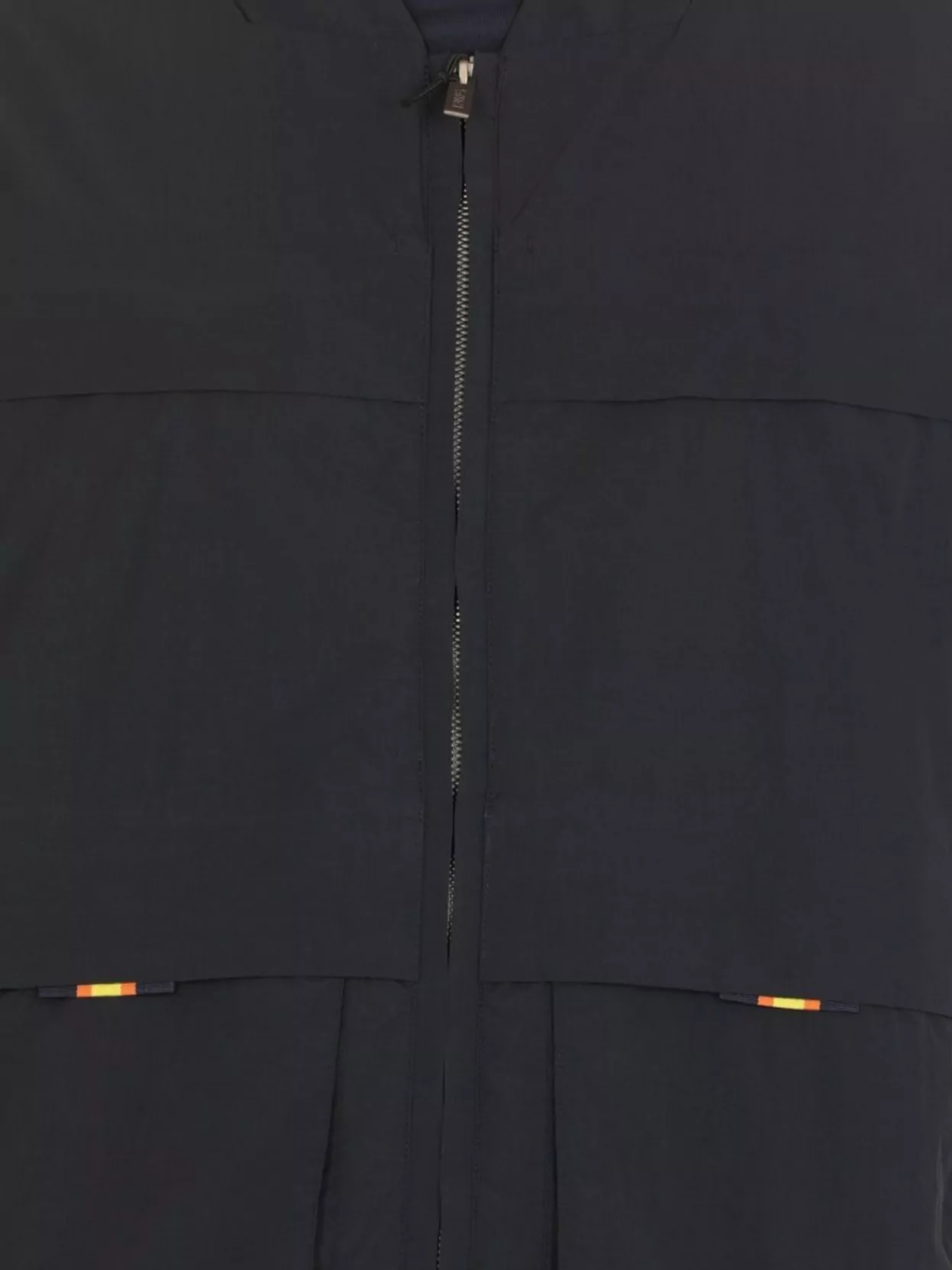 K-way Textured Finish Blue Jacket With Adjustable Hem In Blue