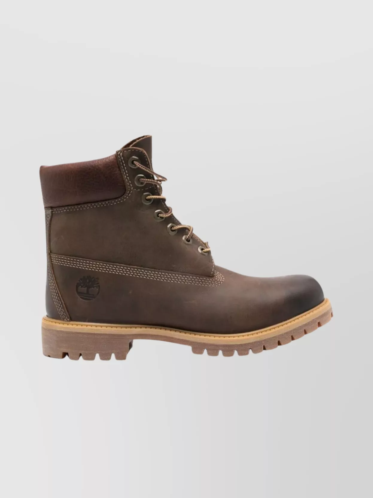 Timberland Waterproof Round Toe Six Inch Lace-Up Boot