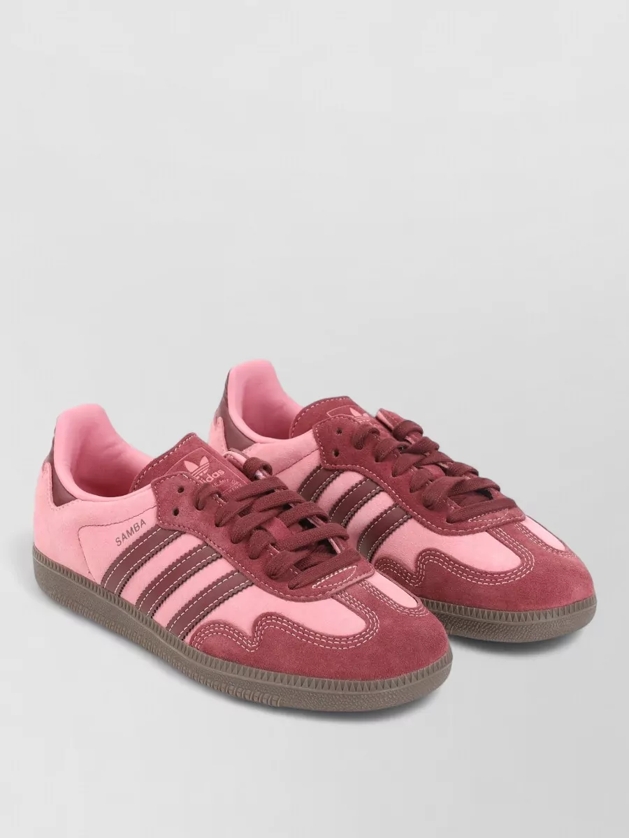 Adidas Suede Leather Low-Top Sneakers