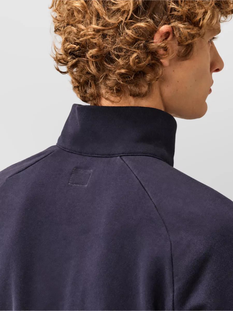 C.p. Company Cotton Regular-Fit Half-Zip Hooded Jacket