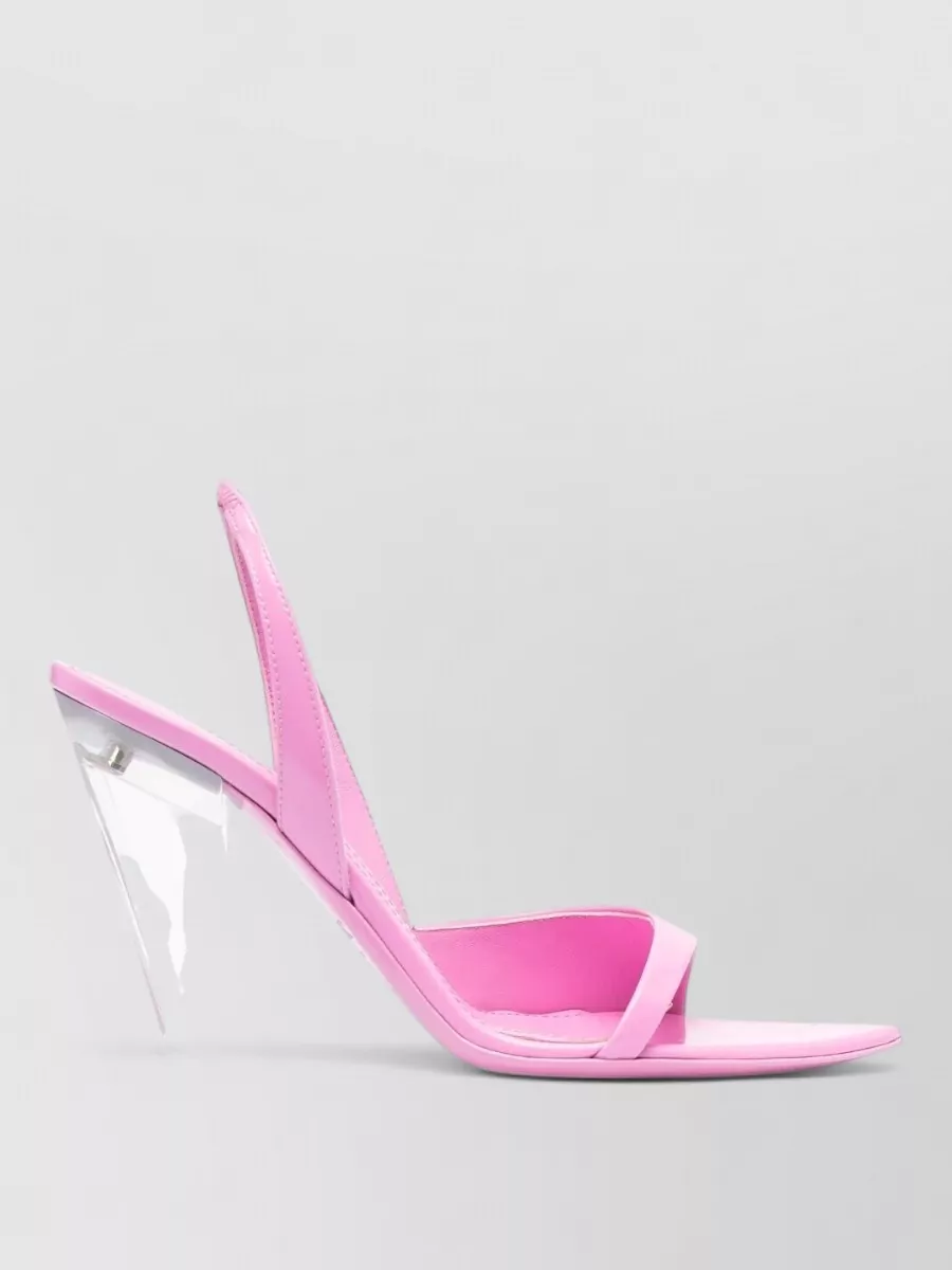 3Juin Leather Slingback Sandals