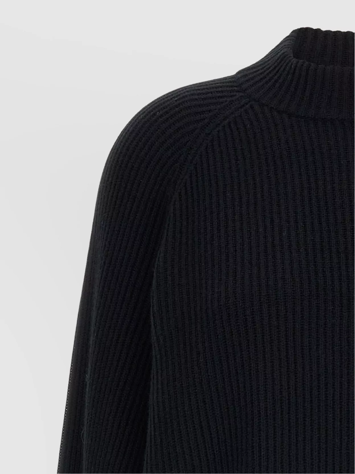 Brunello Cucinelli Ribbed High Neck Sweater With Cuffed Sleeves