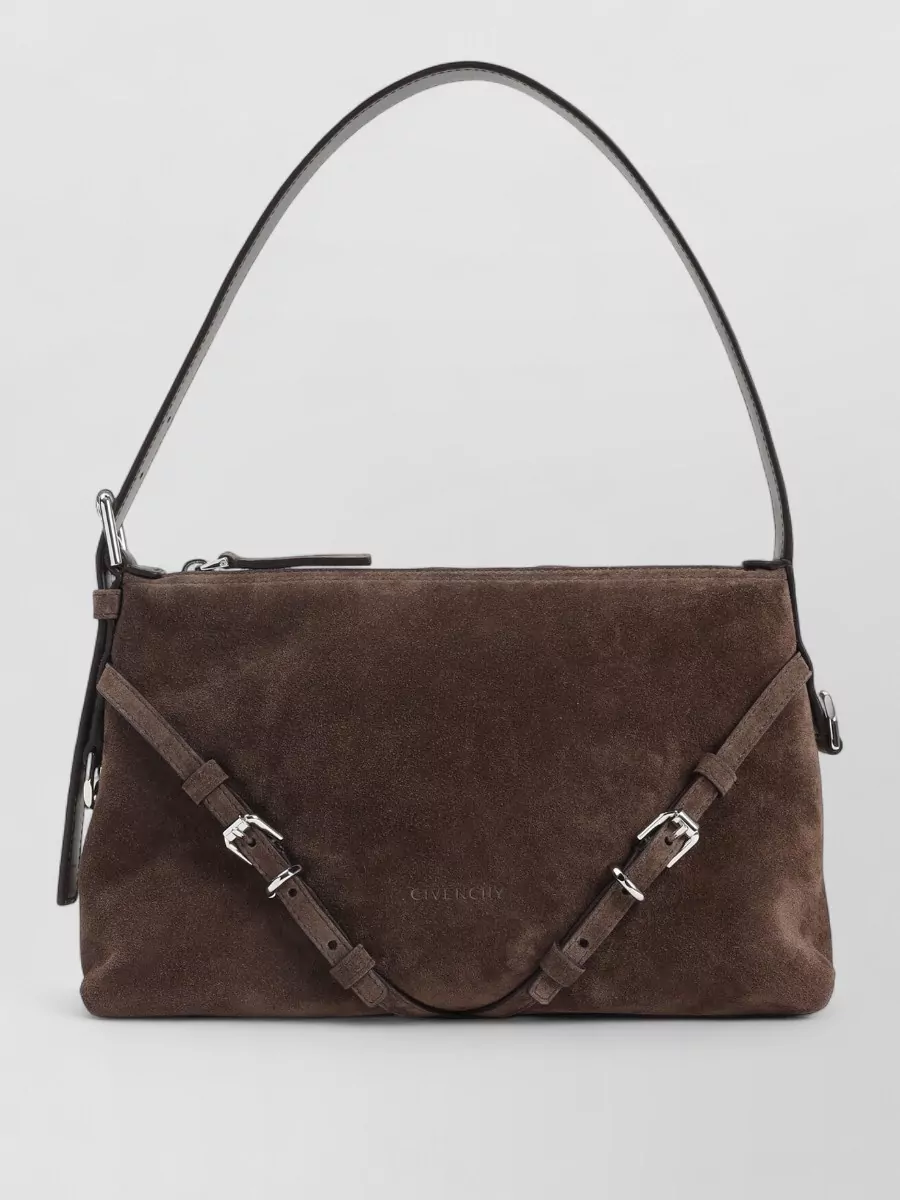 Givenchy Mini Bag With Adjustable Strap And Handle In Brown