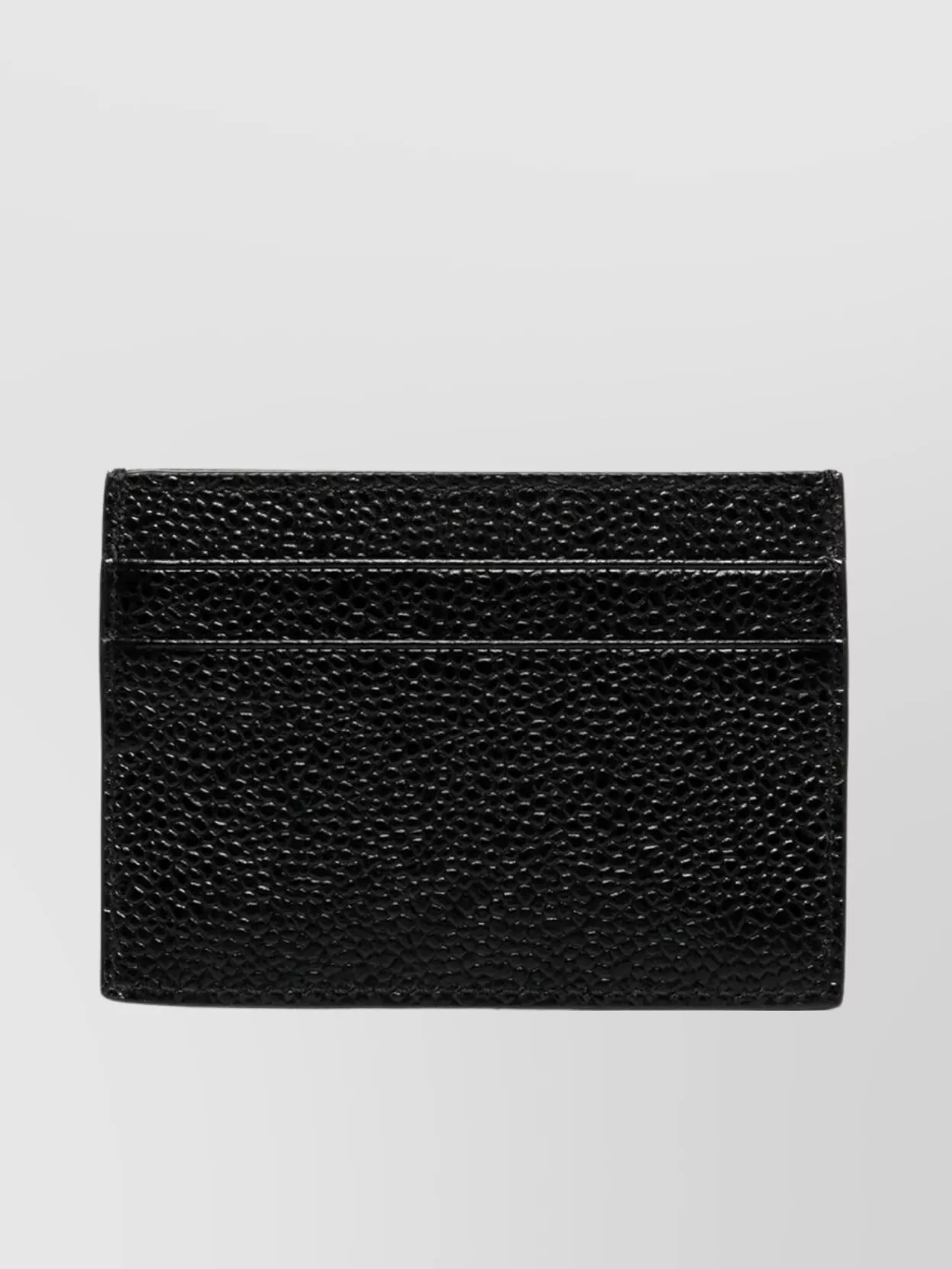 Thom Browne Double Sided Card Holder With Gg Tab