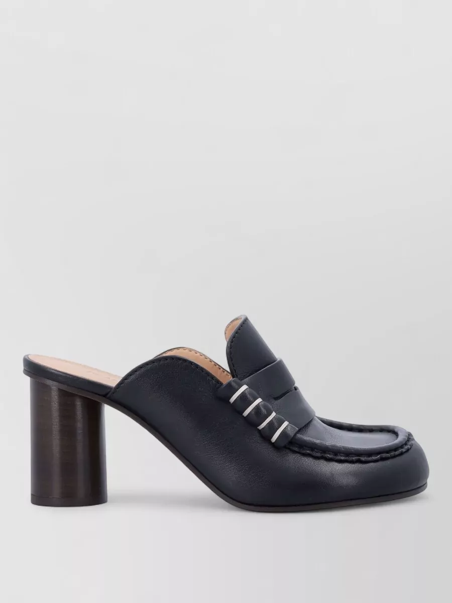 Jw Anderson Leather Loafer Mule Pumps