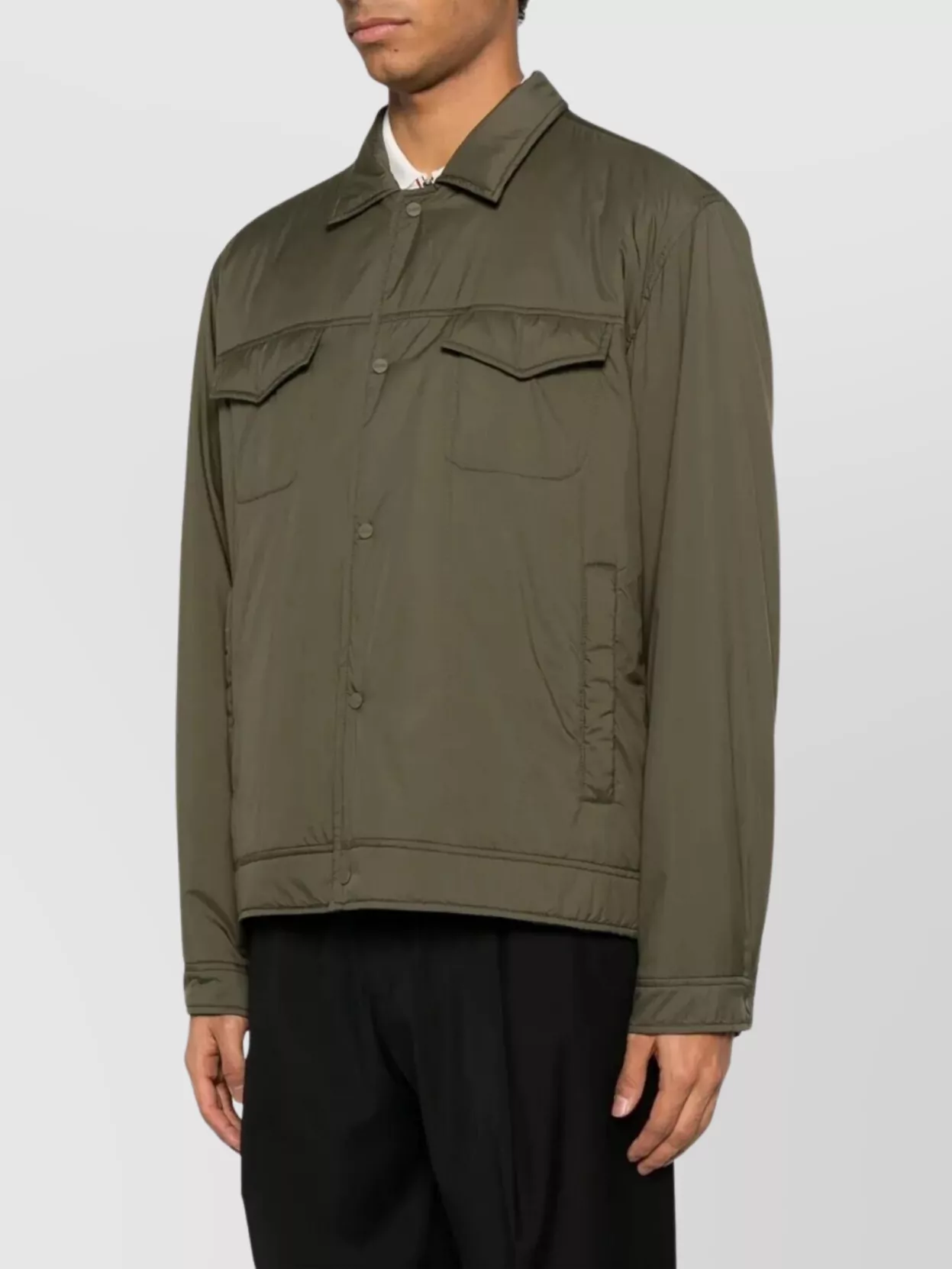 Herno Waterproof Lightweight Jacket Collared Design