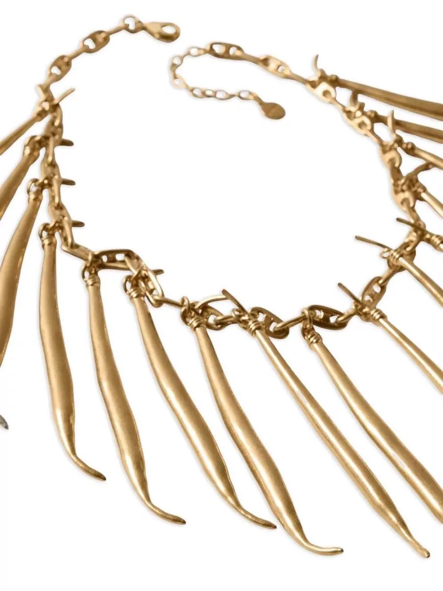 Jacquemus Chain-Link Pendant Necklace