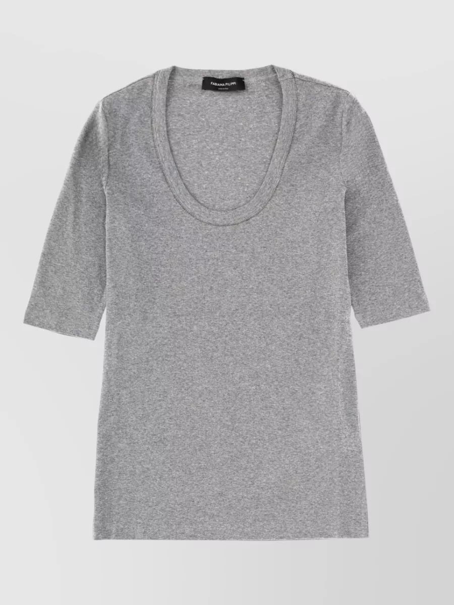 Fabiana Filippi cotton short-sleeve t-shirt