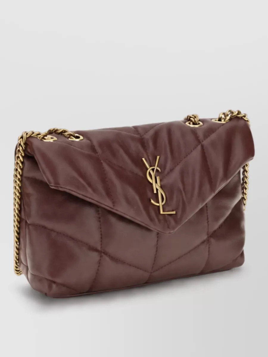 Saint Laurent Na Lambskin Clutch Bag