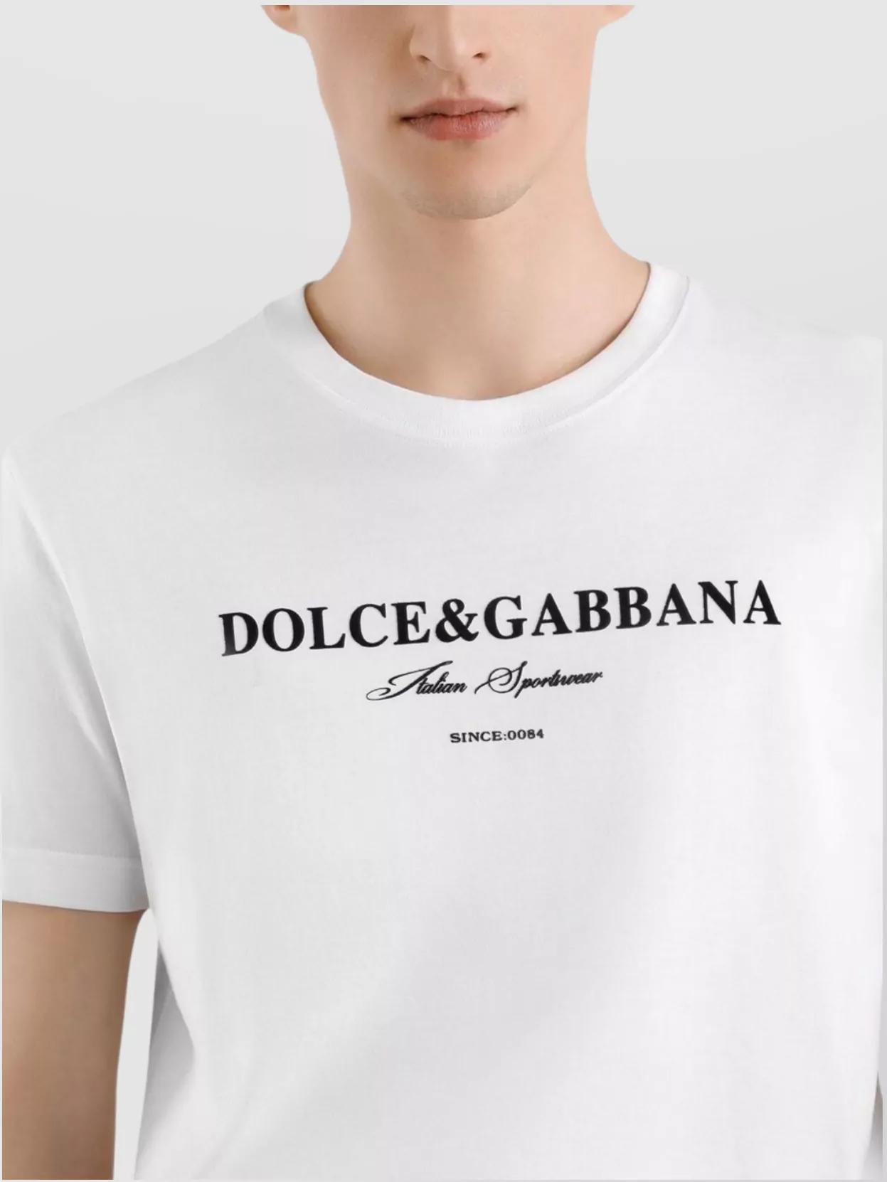 Dolce&Gabbana Crew Neck T-Shirt Short Sleeves