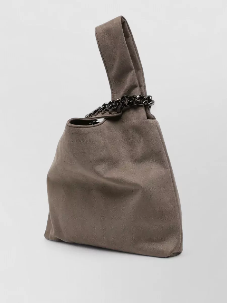 Stella Mccartney Falabella Suede Shoulder Bag