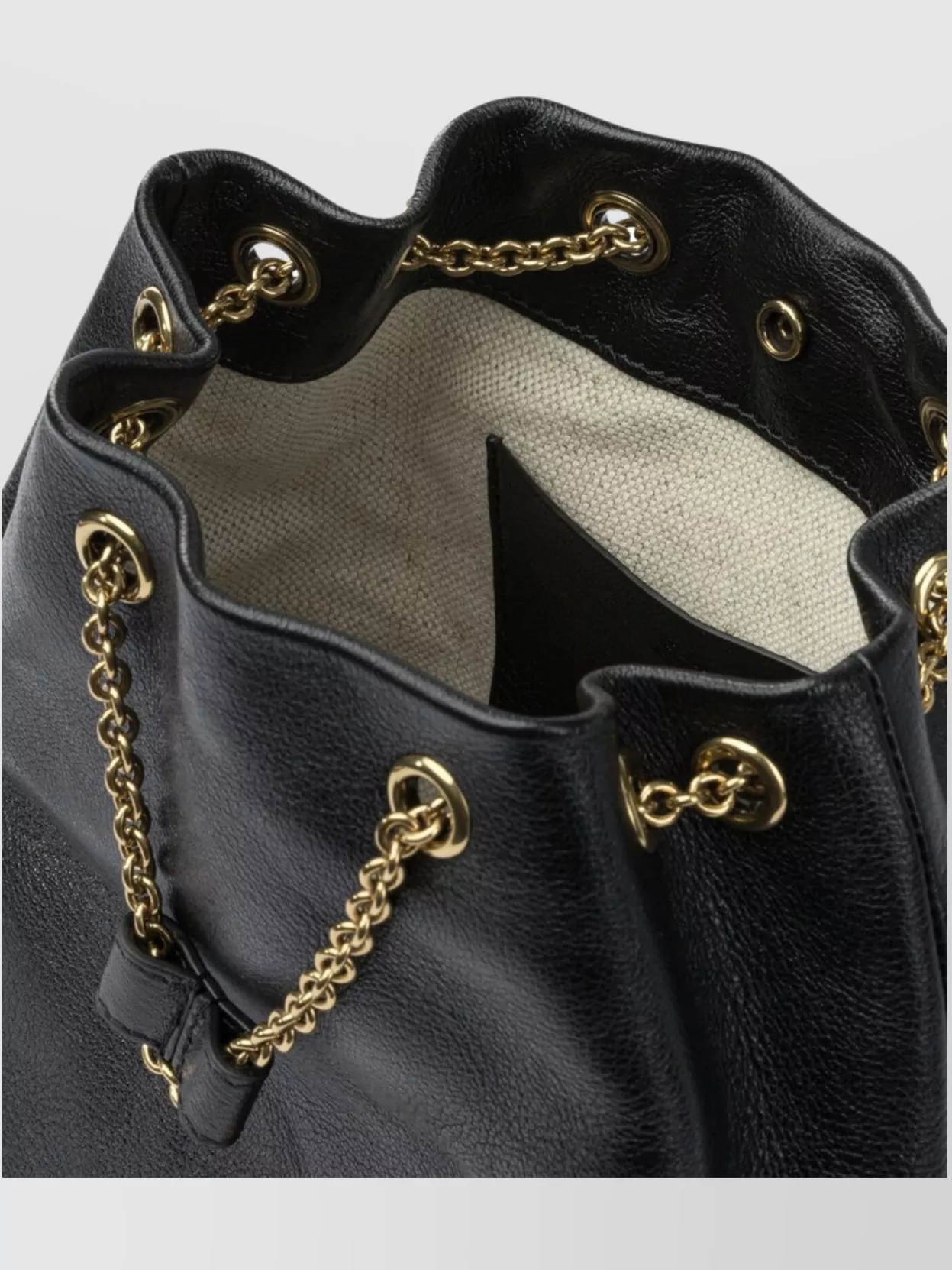 Chloé Chain Detail Backpack Adjustable Straps