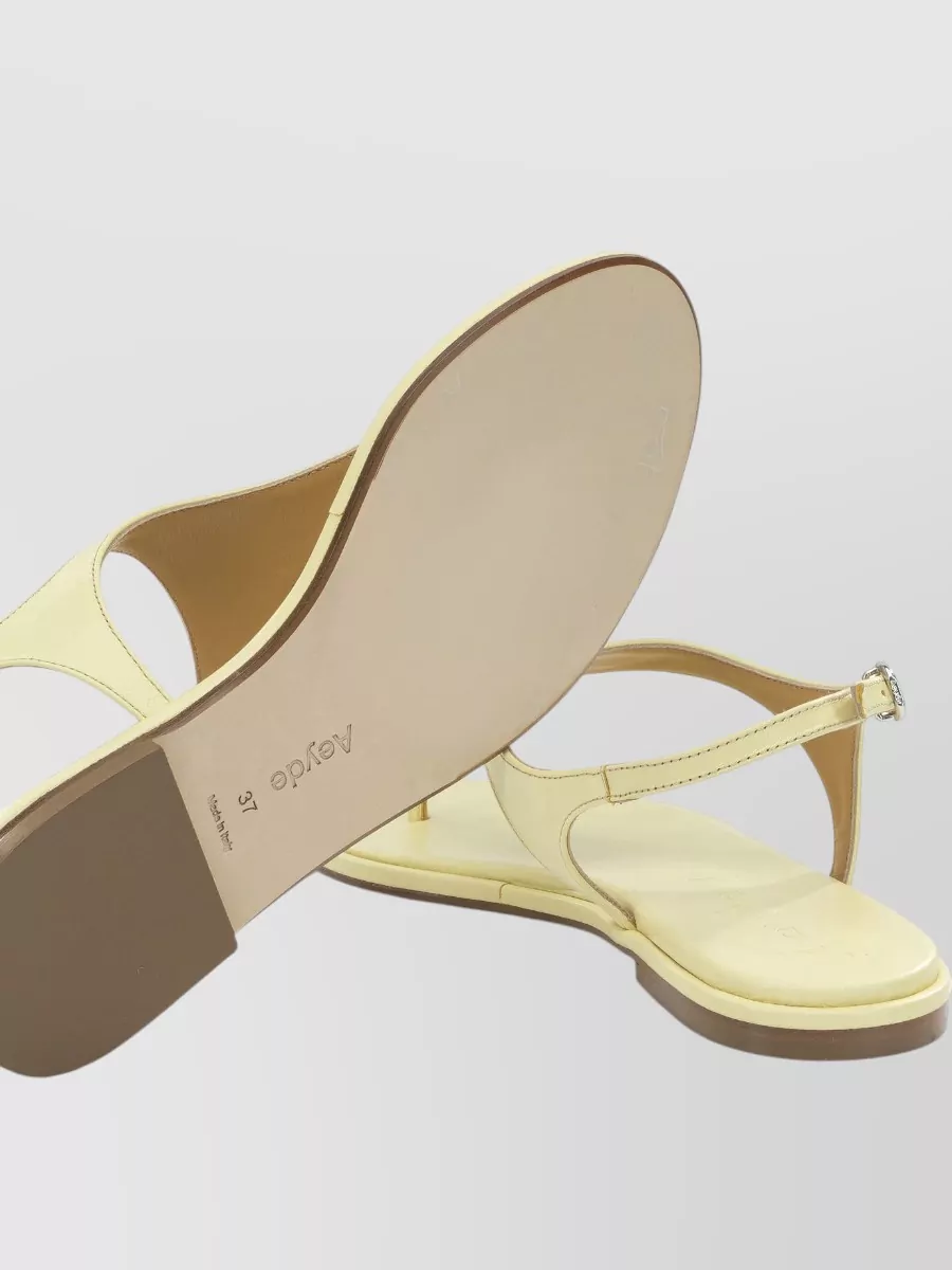 Aeyde Leather Low Slides