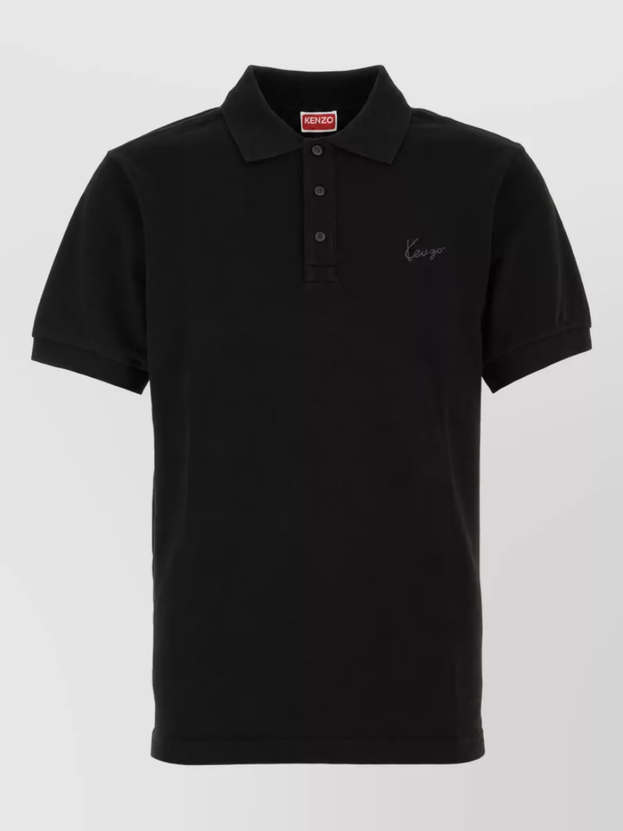 Kenzo cotton piqué polo shirt