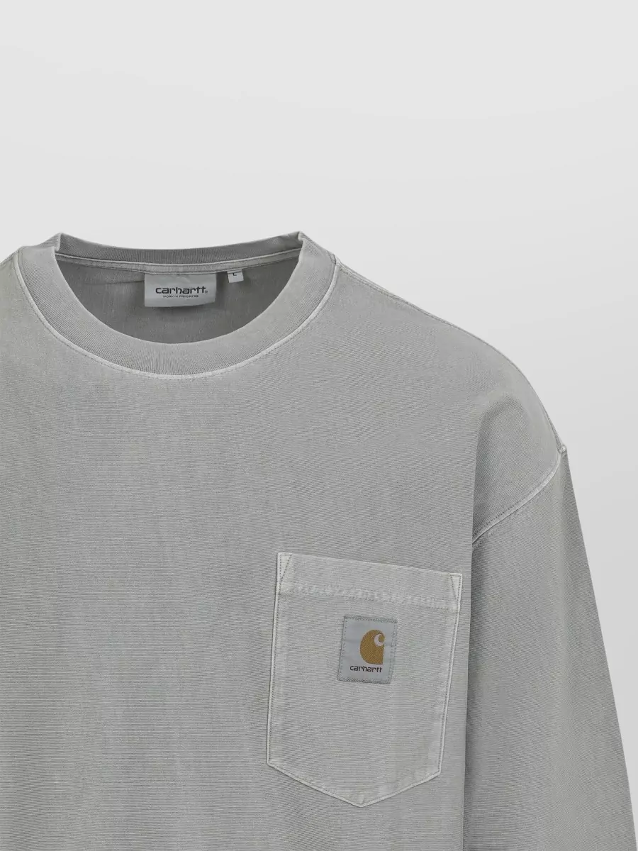 Carhartt Wip Organic Cotton Loose-Fit Long-Sleeve Crew-Neck T-Shirt