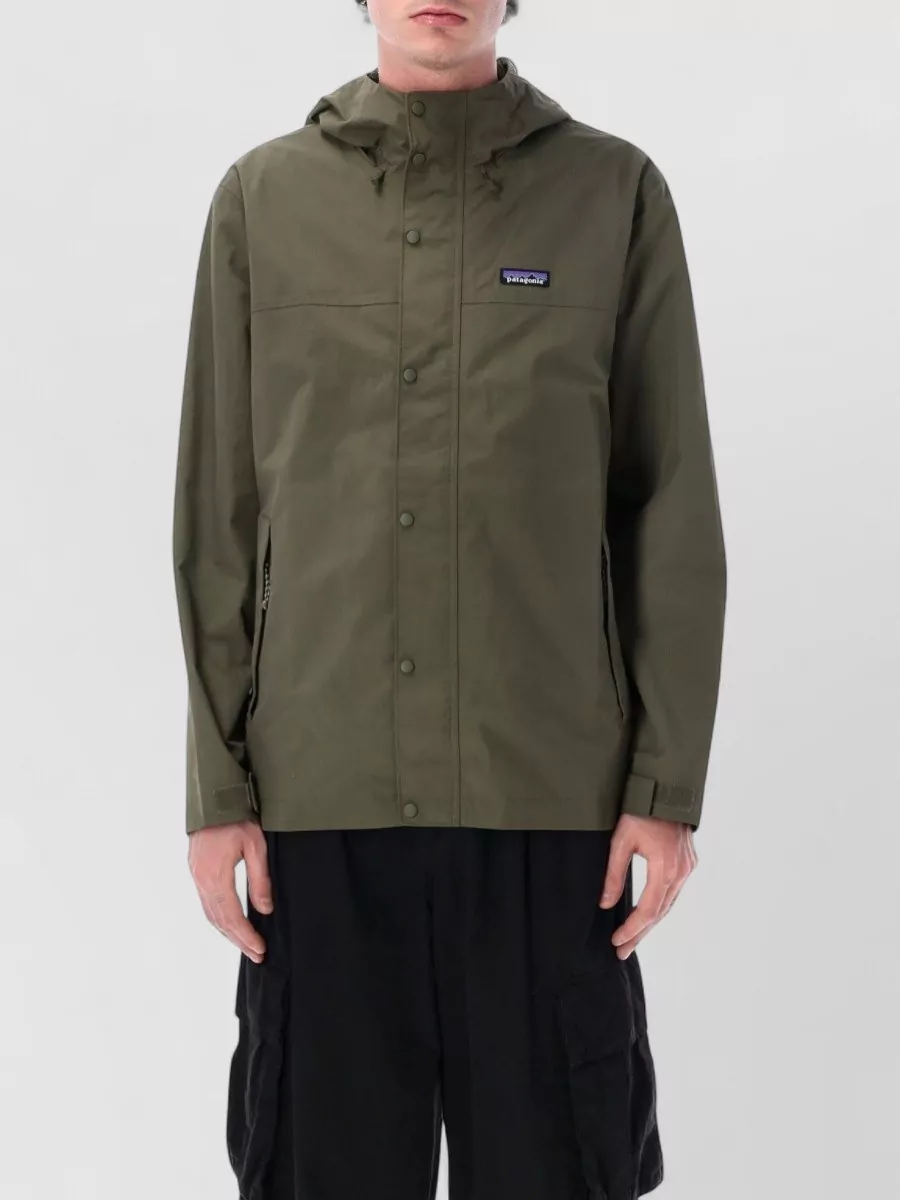 Patagonia hooded rain jacket