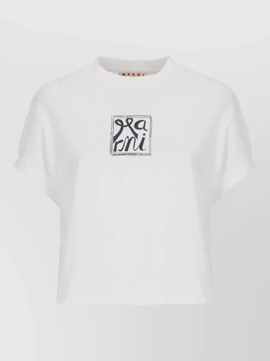 Marni Cotton short-sleeve t-shirt