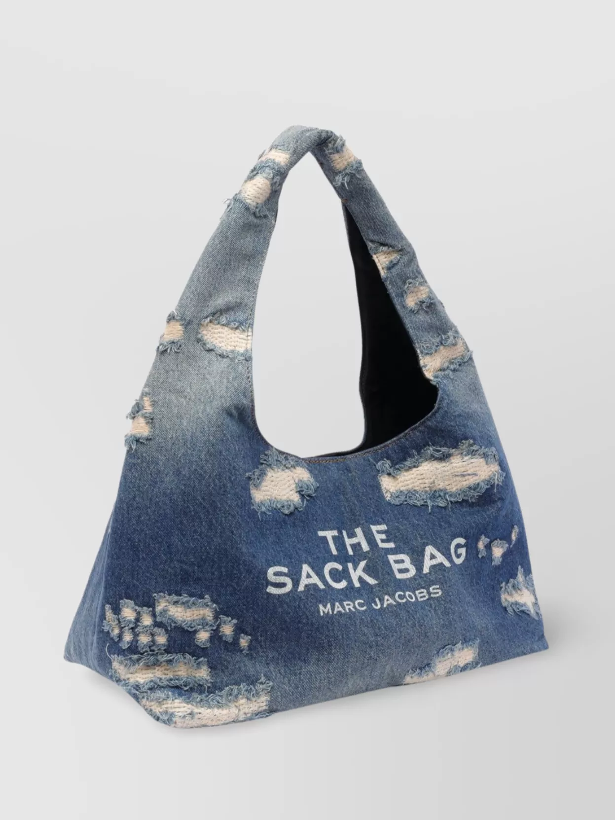 Marc Jacobs Denim Sack Slouchy Top Handle Bag