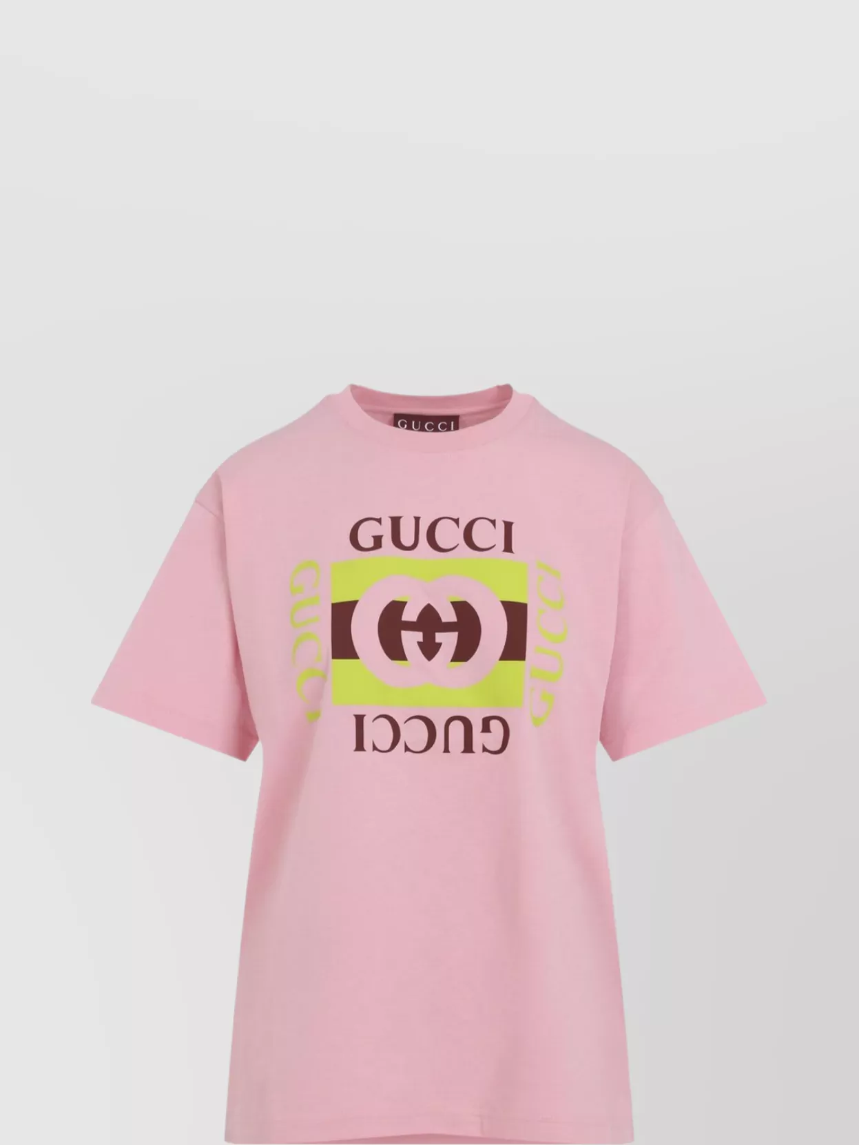 Gucci Graphic Logo Short Sleeve T-Shirt
