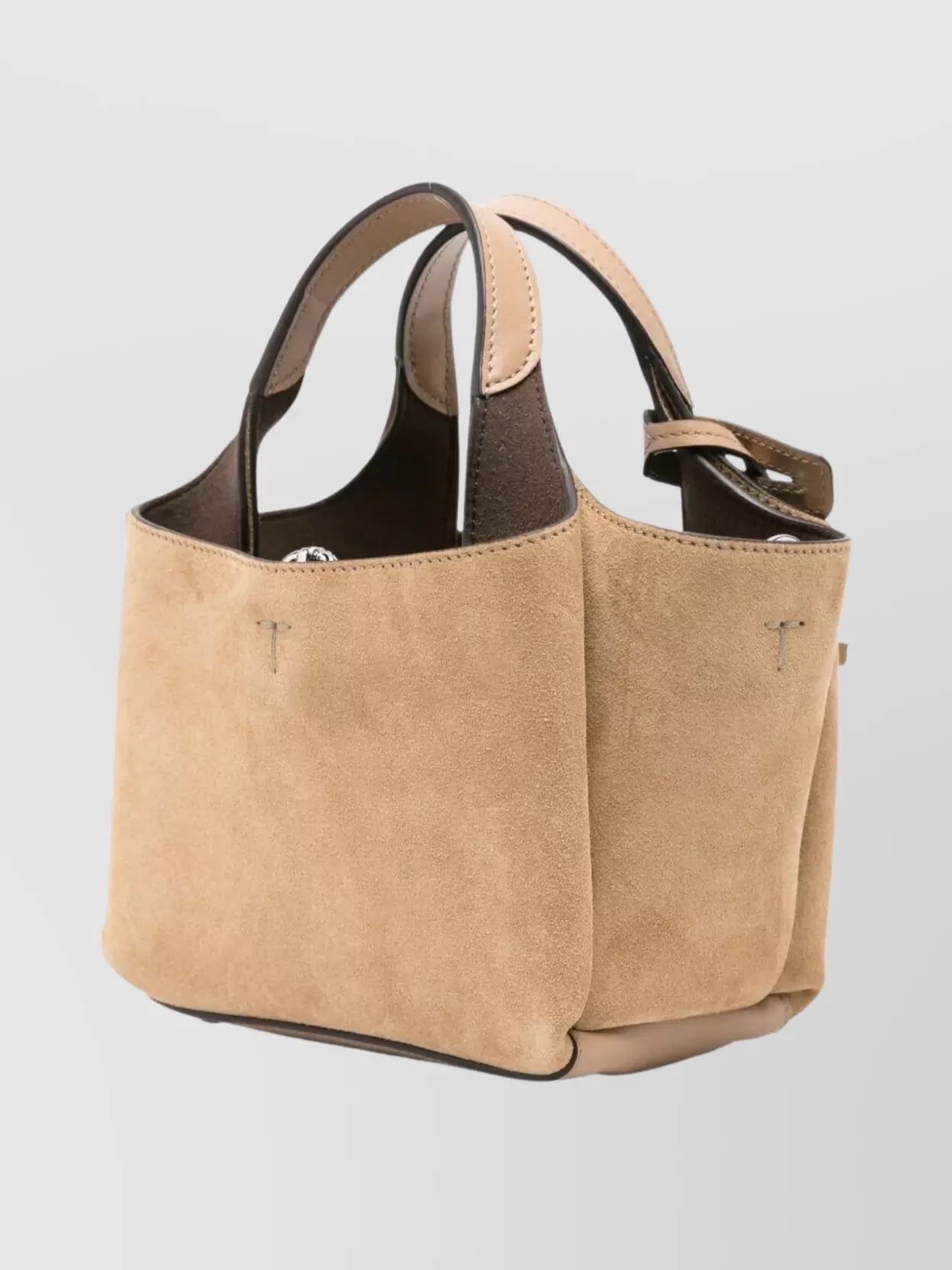 Tod's Medium Suede Tote Bag Top Handles