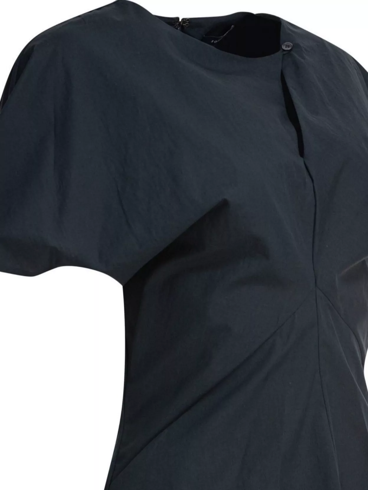 Soeur Short Sleeve Asymmetric Dart Detailing Top