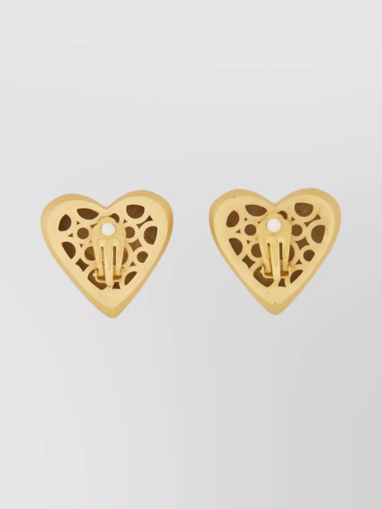 Dolce&Gabbana Dg Logo Heart Earrings