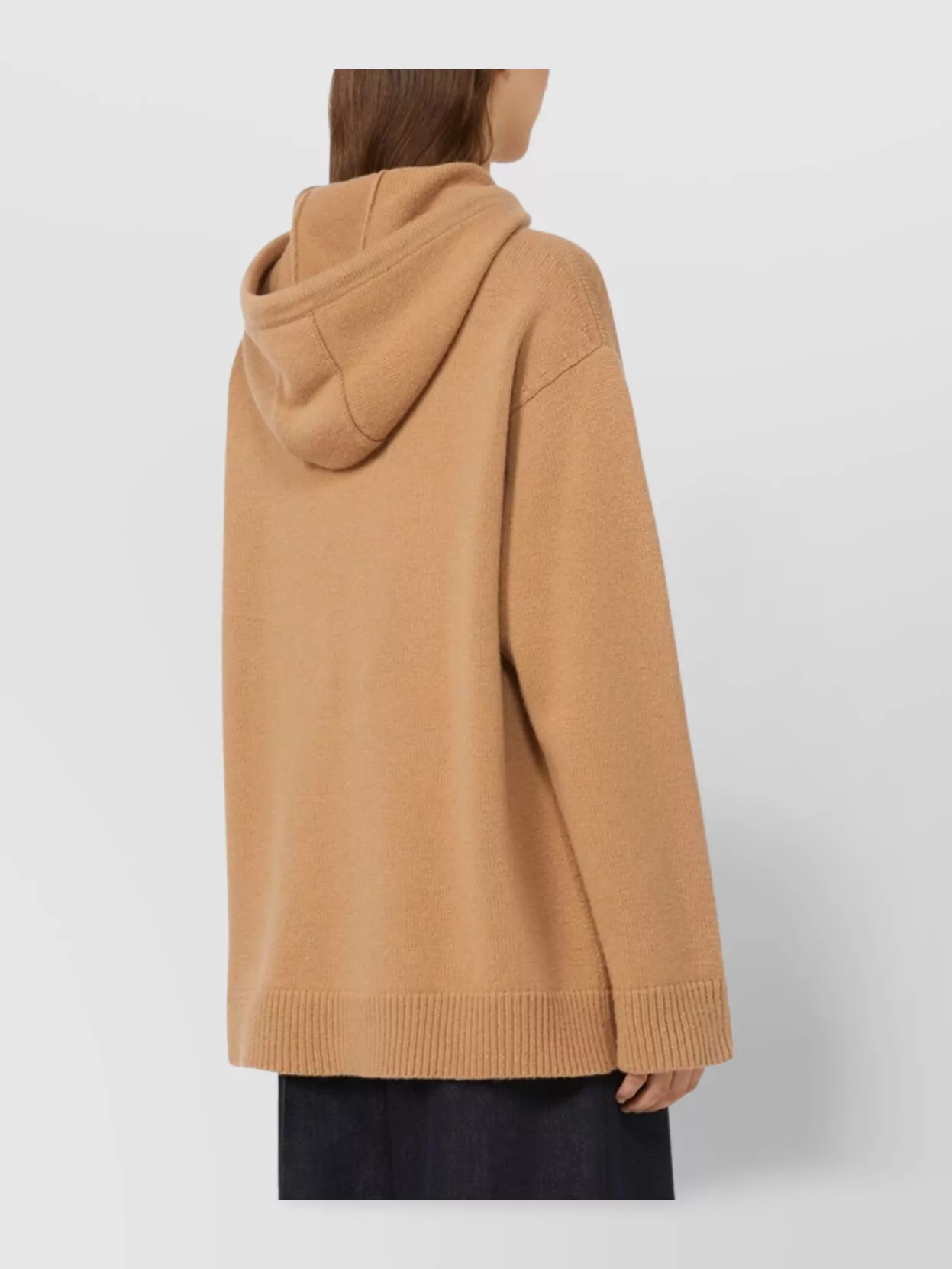 Max Mara Knitwear Hoodie Chest Pocket
