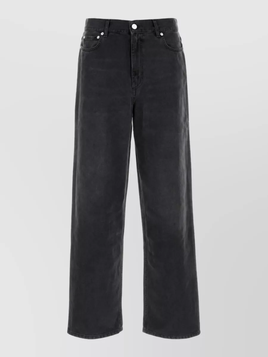 Séfr denim wide-leg trousers