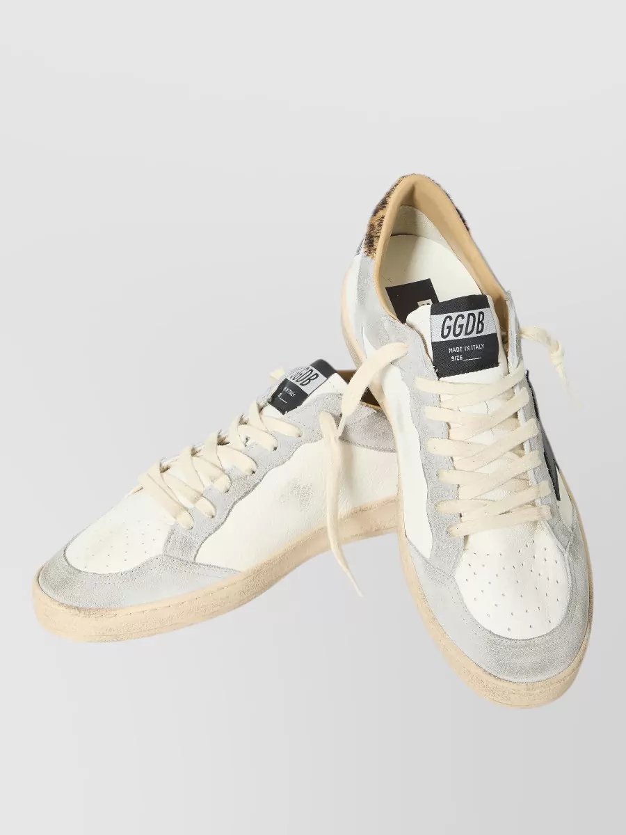 Golden Goose Leather Low-Top Sneakers