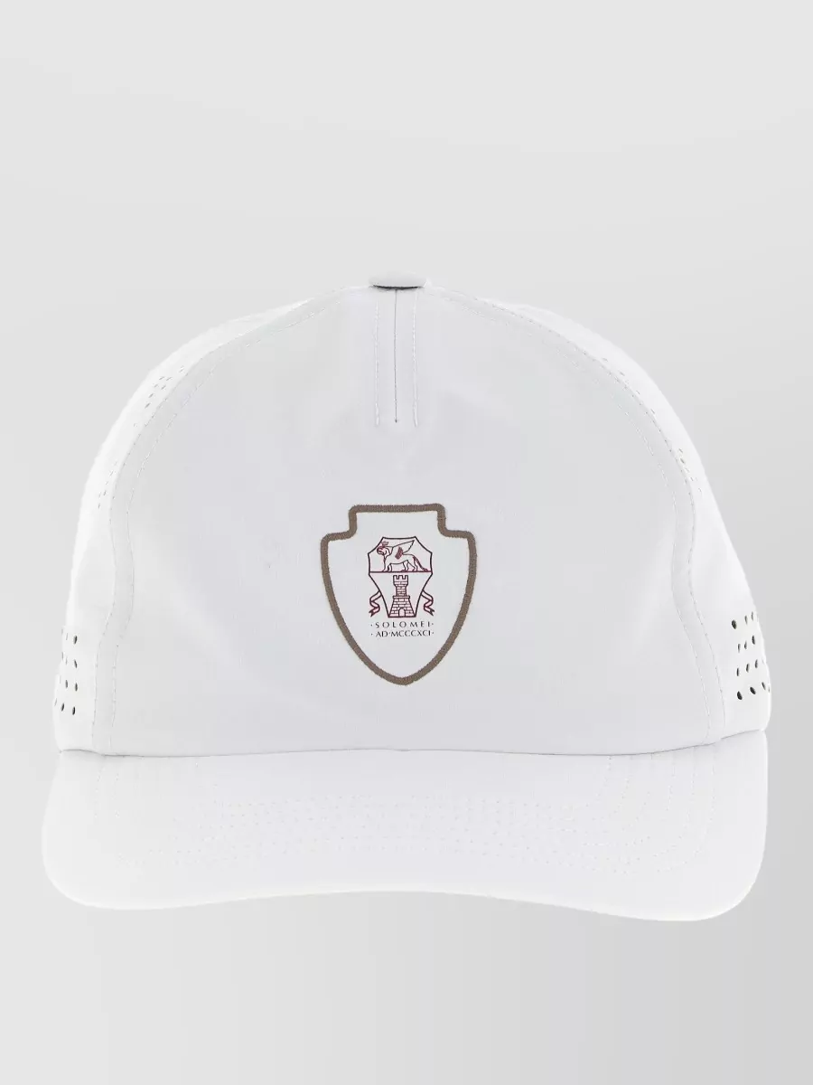 Brunello Cucinelli nylon logo baseball cap