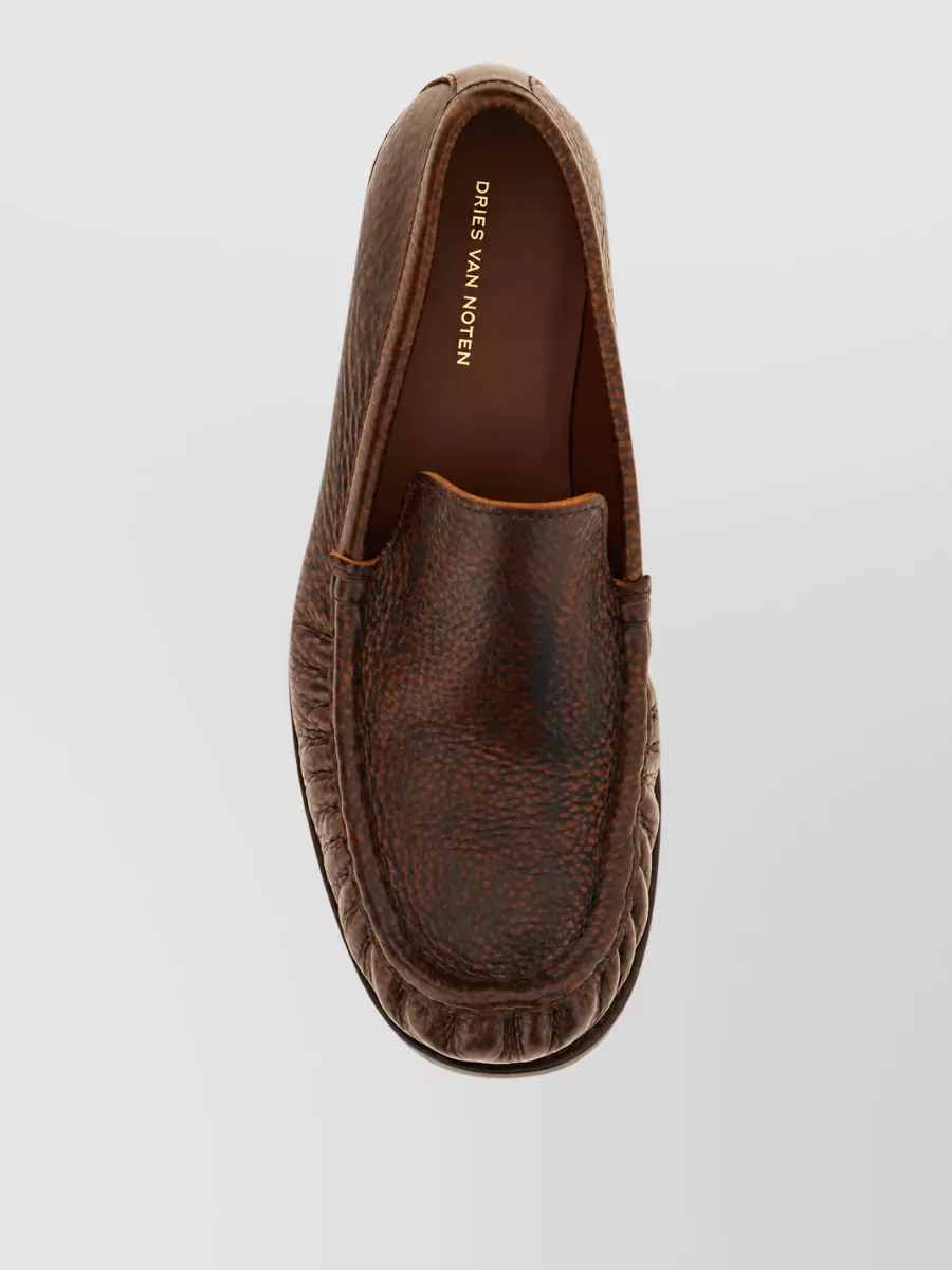 Dries Van Noten Leather Mules