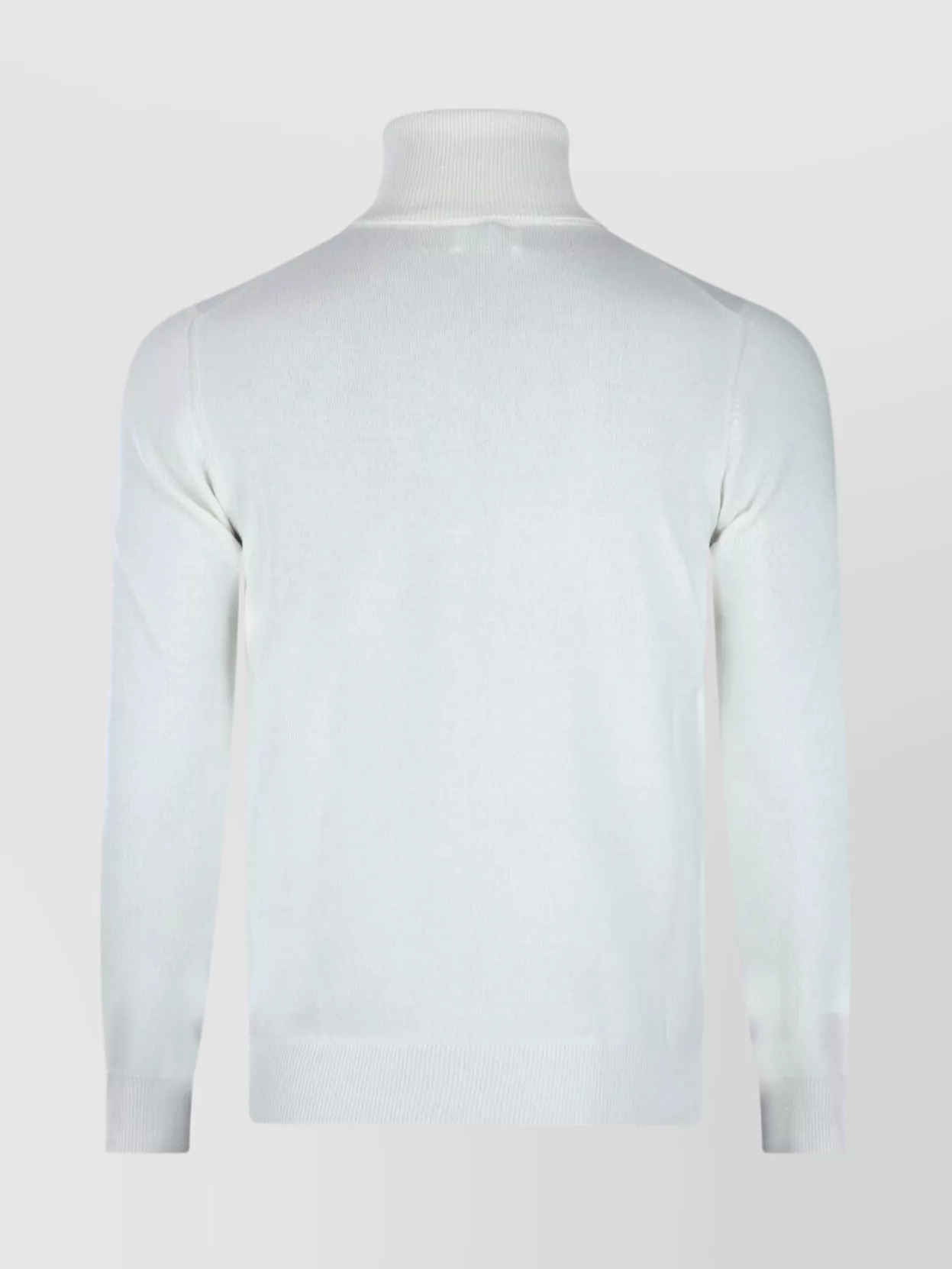 Malo Turtleneck Sweater With Ribbed Cuffs And Hem