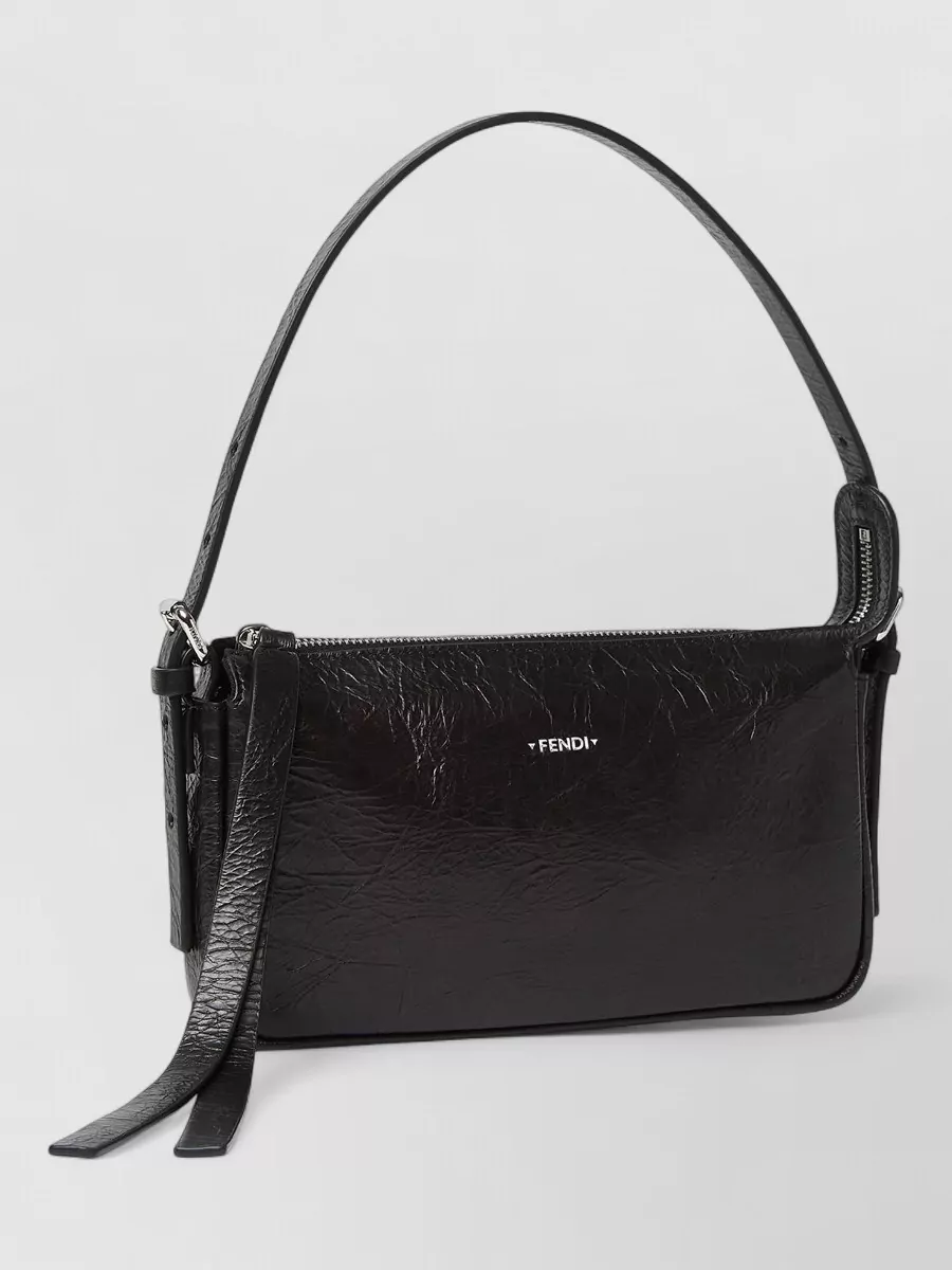Fendi Small Calf Leather Clutch Bag