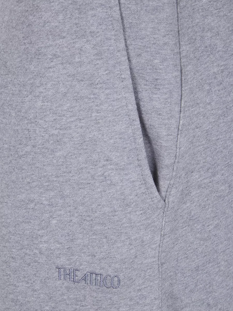 The Attico Elastic Waist Trousers Side Pockets Cuffs