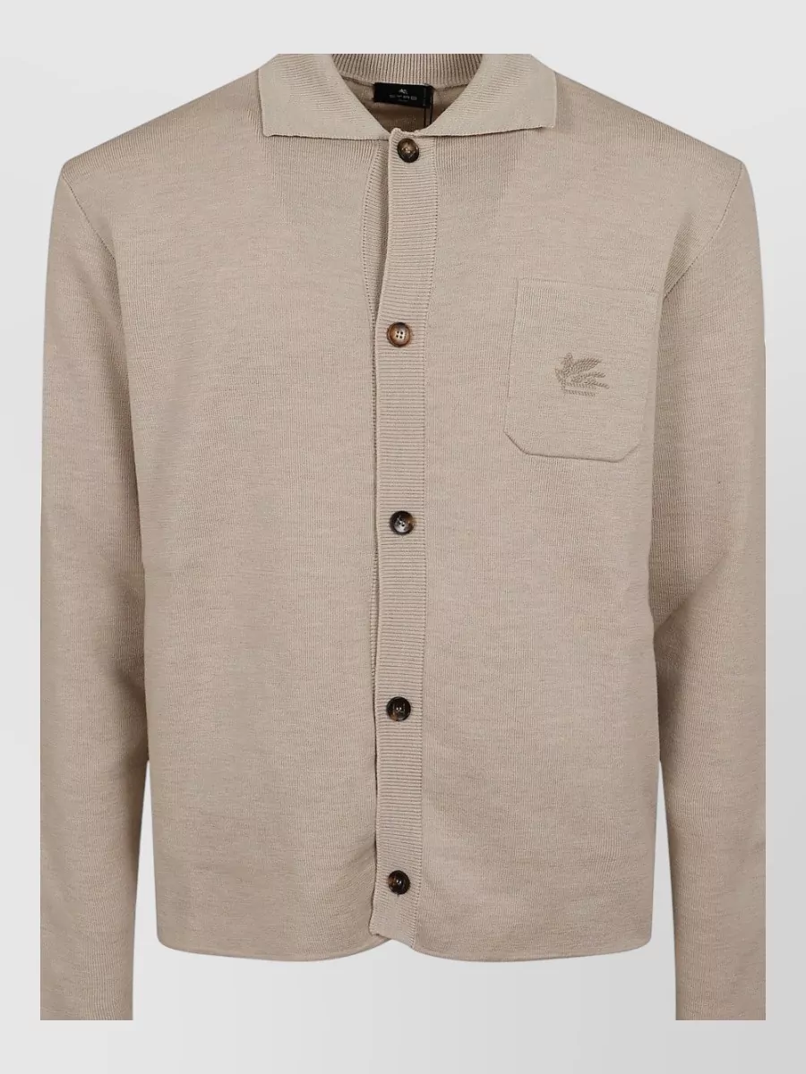 Etro knitted wool cardigan