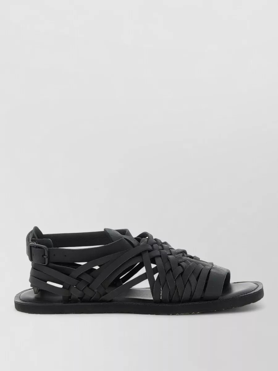 Yohji Yamamoto braided leather sandals