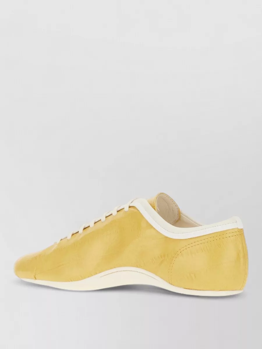 Dries Van Noten leather low-top sneakers