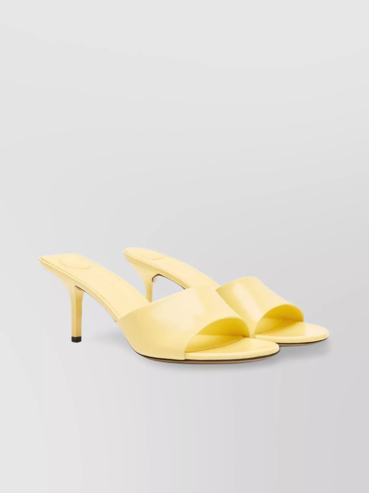 Jacquemus Cubisto Italian Kitten Heel Mules