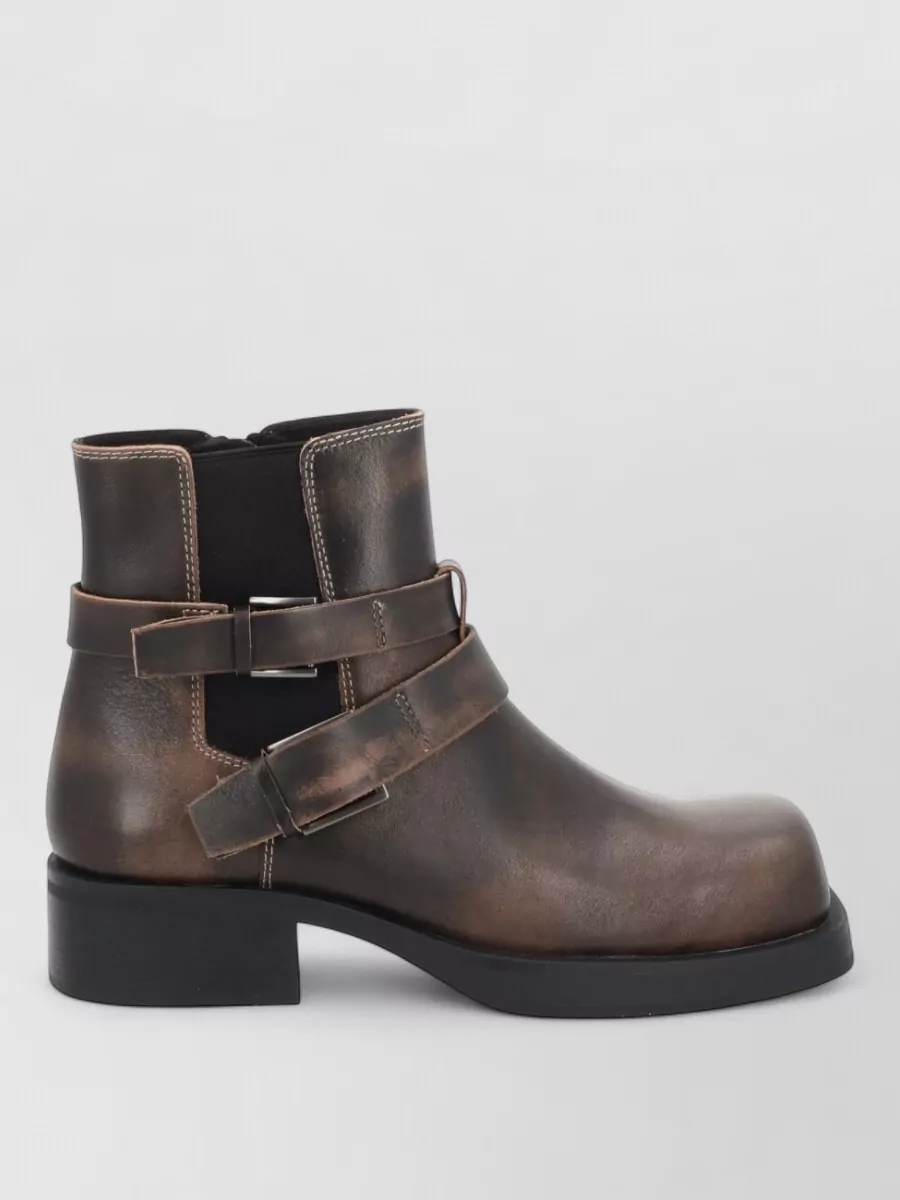 Ash Leather Boots