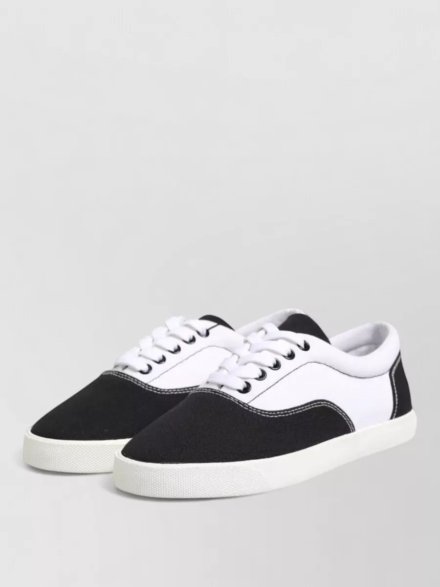 Dolce&Gabbana Cotton Canvas Low-Top Sneakers