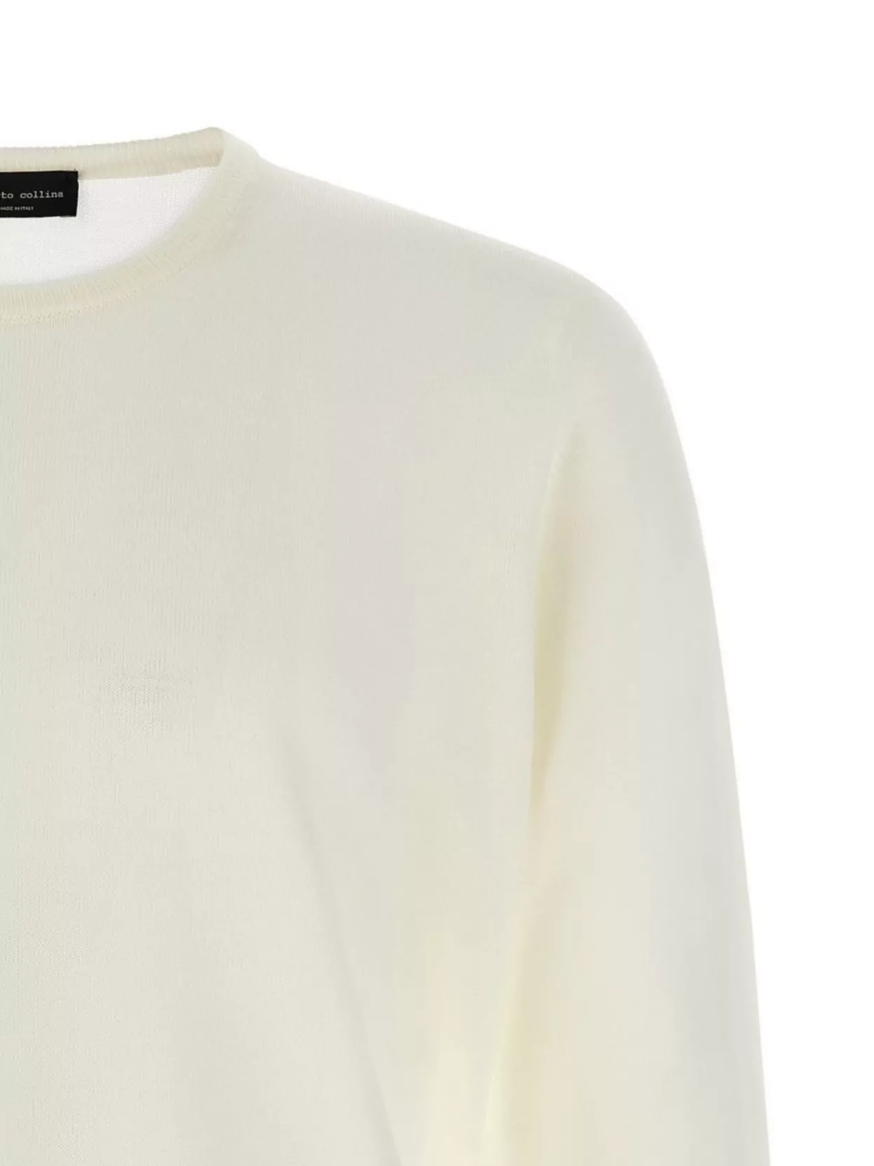 Roberto Collina Wool Crew Neck Sweater