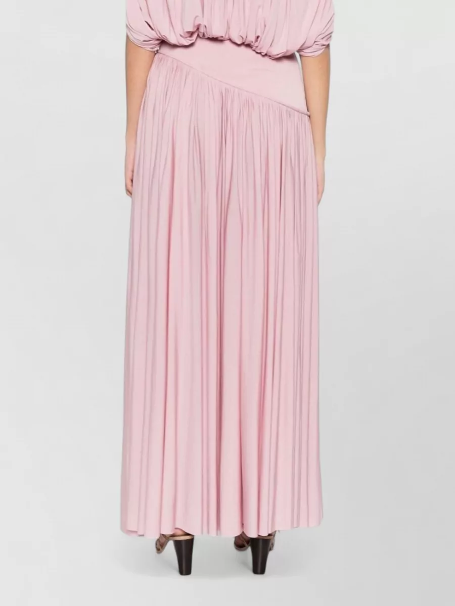 Zimmermann Viscose Asymmetric Draped Maxi Skirt