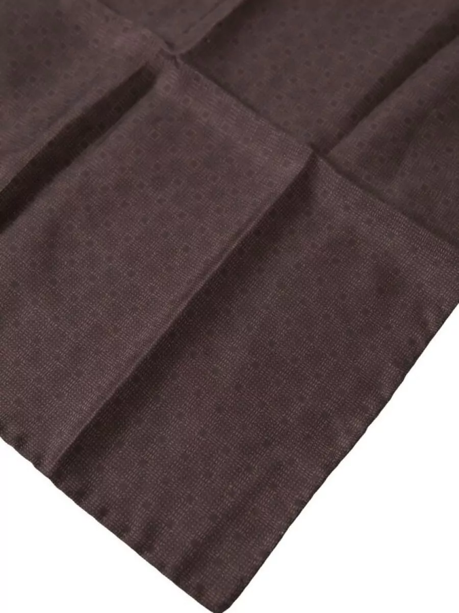 Dolce&Gabbana Silk Geometric-Print Pocket Square
